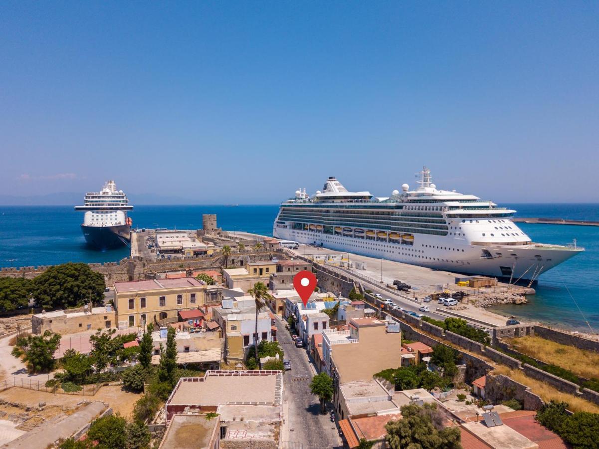 Cava D'Oro Hotel Rhodes City Exterior foto